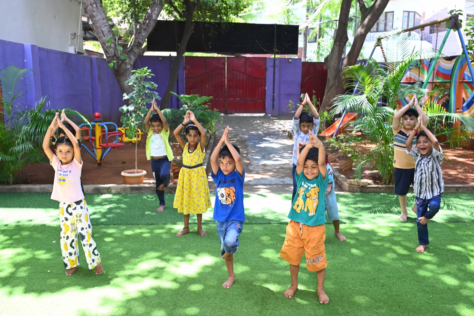 Children at World Ocean Day event at Activ Kidz